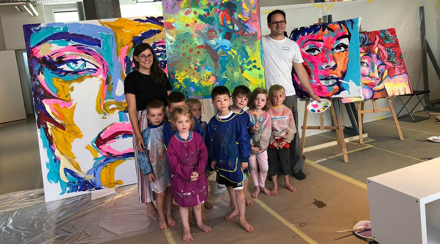 Painting and creativity at BAC